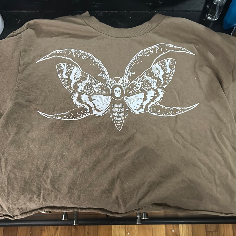 Brown Moth Shirt
